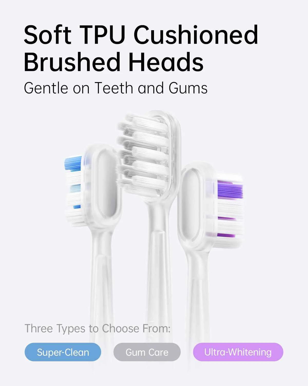 Laifen Wave toothbrush heads 6-pack - Image 10