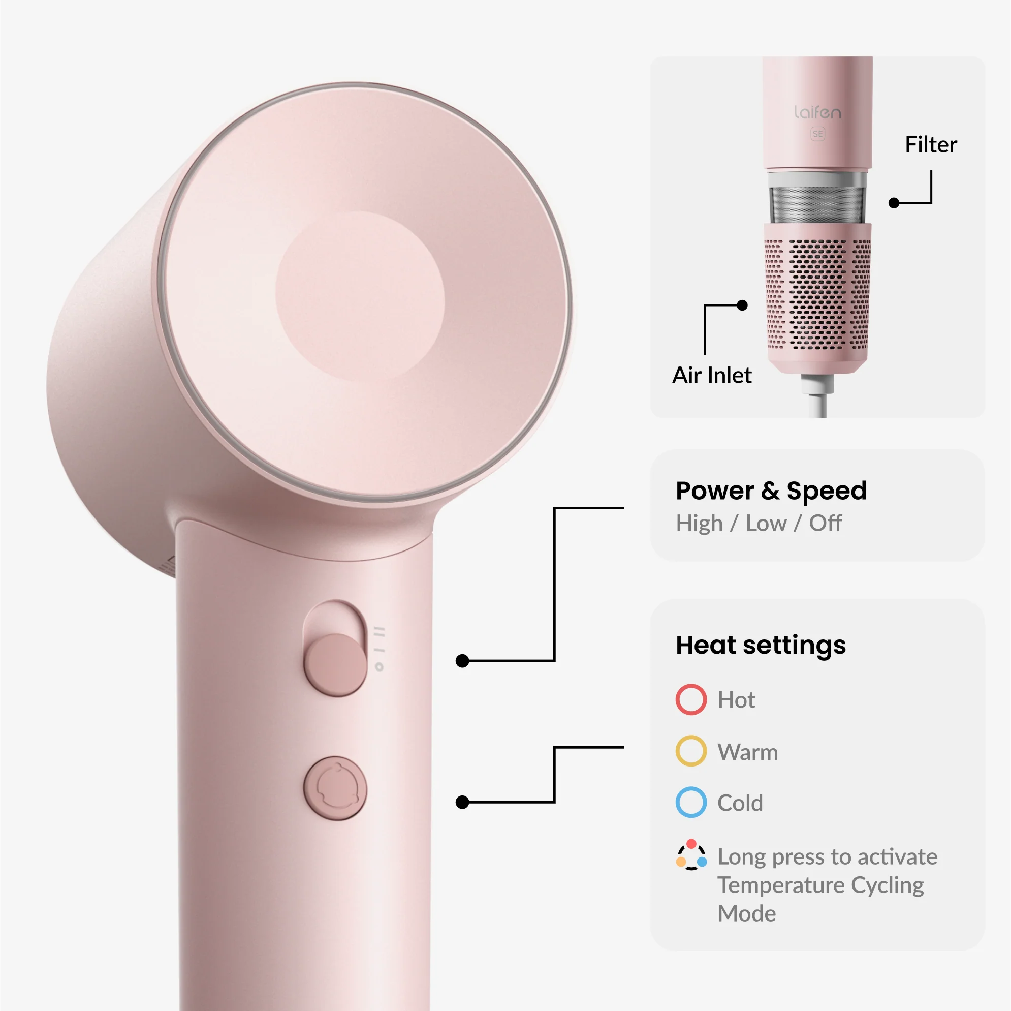 Laifen SE · High-speed hair dryer - Image 19
